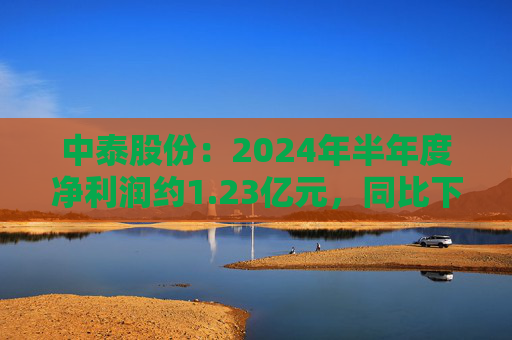 中泰股份：2024年半年度净利润约1.23亿元，同比下降33%