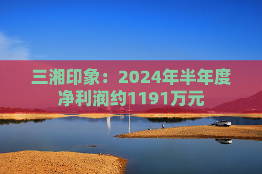 三湘印象：2024年半年度净利润约1191万元