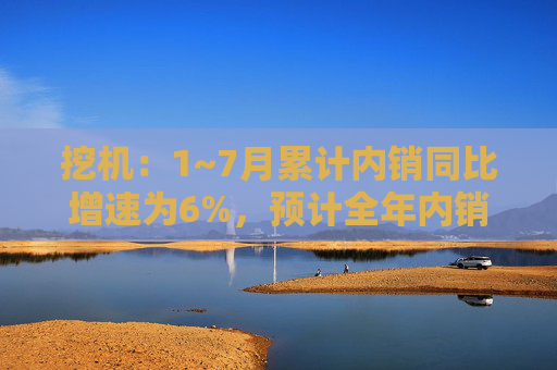 挖机：1~7月累计内销同比增速为6%，预计全年内销增速为5~10%