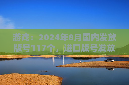 游戏：2024年8月国内发放版号117个，进口版号发放75个