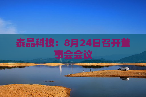 泰晶科技：8月24日召开董事会会议