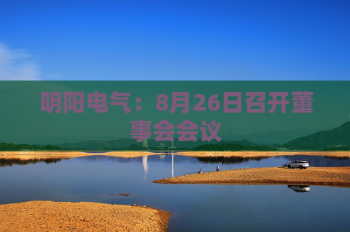 明阳电气：8月26日召开董事会会议