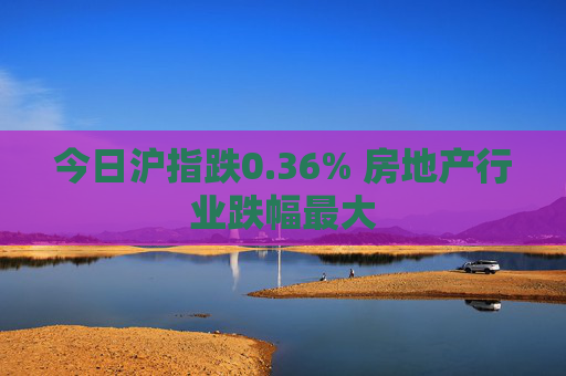 今日沪指跌0.36% 房地产行业跌幅最大