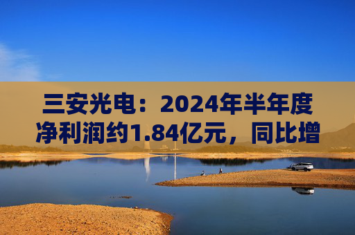 三安光电：2024年半年度净利润约1.84亿元，同比增加8.44%