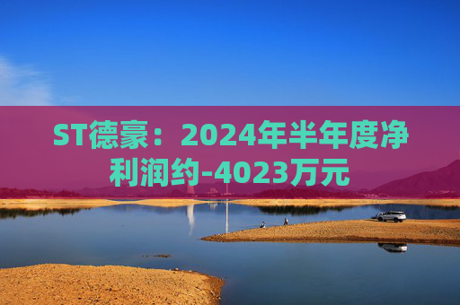 ST德豪：2024年半年度净利润约-4023万元