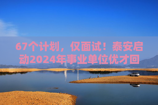 67个计划，仅面试！泰安启动2024年事业单位优才回引，30日报名