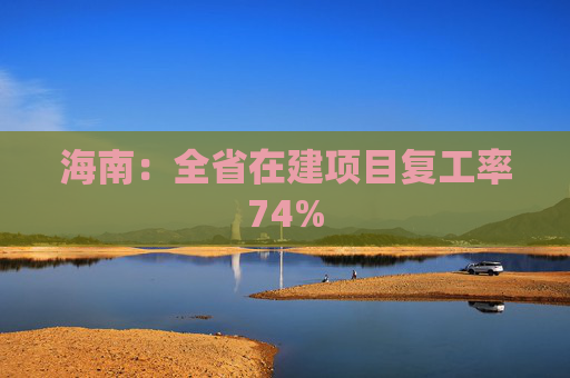 海南：全省在建项目复工率74%