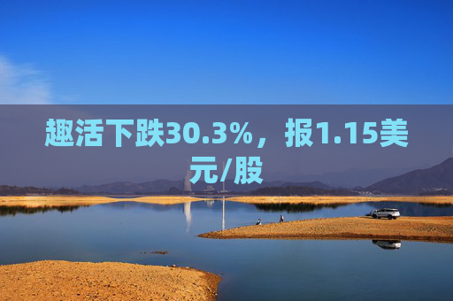 趣活下跌30.3%，报1.15美元/股