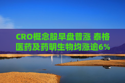 CRO概念股早盘普涨 泰格医药及药明生物均涨逾6%