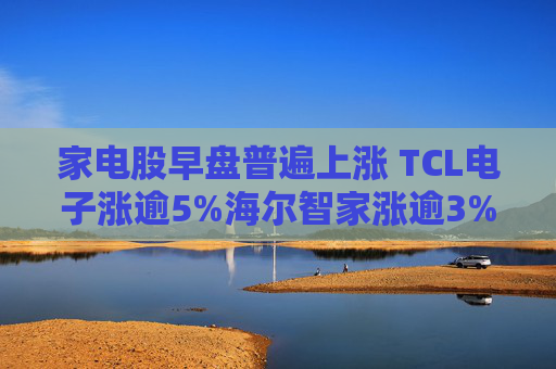 家电股早盘普遍上涨 TCL电子涨逾5%海尔智家涨逾3%