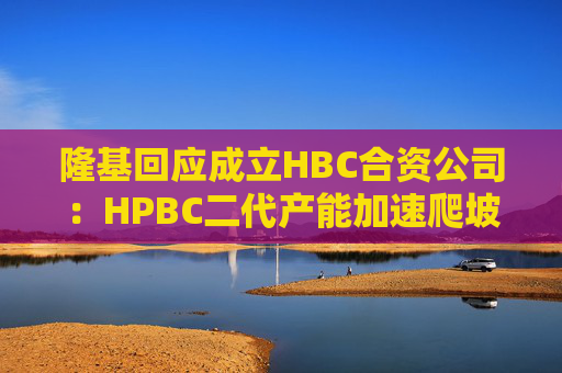 隆基回应成立HBC合资公司：HPBC二代产能加速爬坡，HBC技术与金阳相互独立