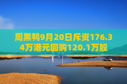 周黑鸭9月20日斥资176.34万港元回购120.1万股