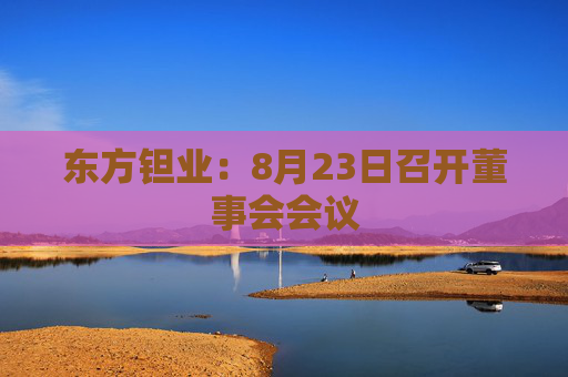 东方钽业：8月23日召开董事会会议