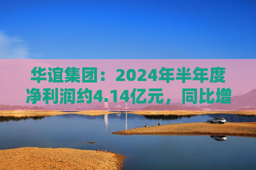 华谊集团：2024年半年度净利润约4.14亿元，同比增加272.77%