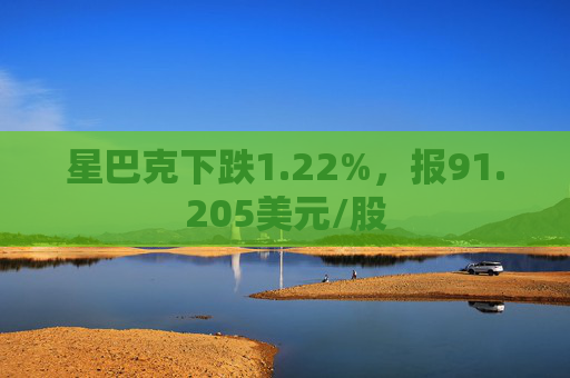 星巴克下跌1.22%，报91.205美元/股