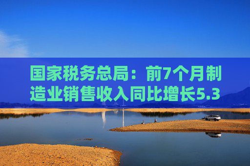 国家税务总局：前7个月制造业销售收入同比增长5.3%