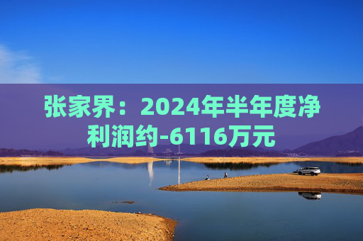 张家界：2024年半年度净利润约-6116万元