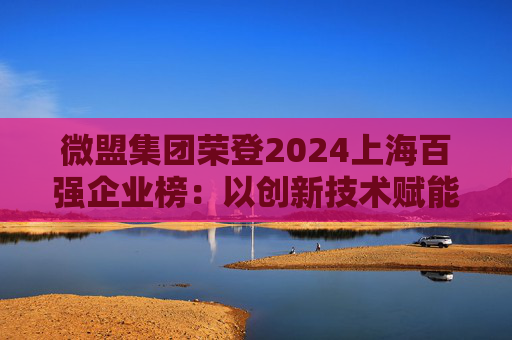 微盟集团荣登2024上海百强企业榜：以创新技术赋能商业未来