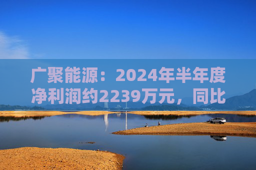 广聚能源：2024年半年度净利润约2239万元，同比下降15.37%