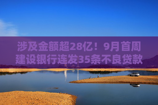 涉及金额超28亿！9月首周建设银行连发35条不良贷款转让信息 业内：银行零售端风险暴露压力加剧