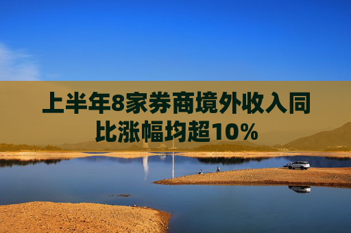 上半年8家券商境外收入同比涨幅均超10%