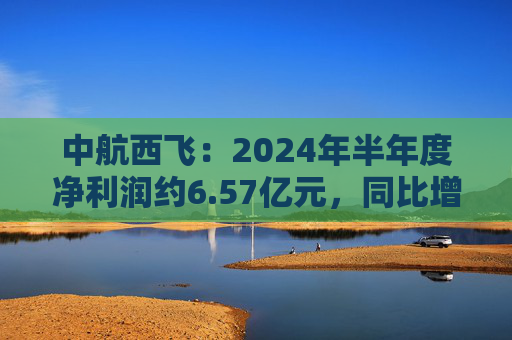 中航西飞：2024年半年度净利润约6.57亿元，同比增加16.25%