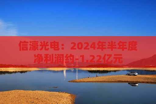 信濠光电：2024年半年度净利润约-1.22亿元