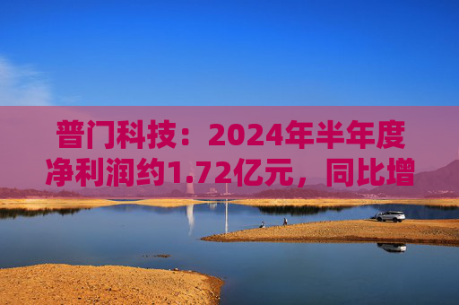 普门科技：2024年半年度净利润约1.72亿元，同比增加27.78%